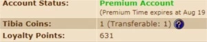 EK LV170 107/101 + EK EM HONBRA 104  89/83 PREMIUM ATÉ 19/08 - Tibia