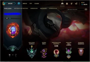 Conta lvl 277 / Full Champ / 131 Skins / Honra 4 - League of Legends LOL