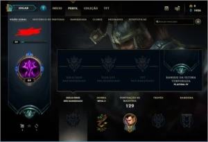 Conta League Of Legends - Smurf platina 2 ultimas seasson LOL