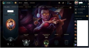 Vendo conta no lol 16 skins 80 icones 1 croma 17 emotes - League of Legends