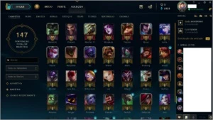 Vendo conta no lol 16 skins 80 icones 1 croma 17 emotes - League of Legends