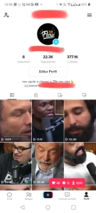 Vendo conta do tiktok - Redes Sociais