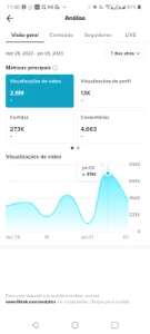 Vendo conta do tiktok - Redes Sociais
