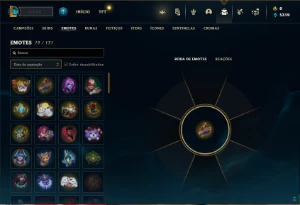Conta Esmeralda 4 com 28 Champs e 7 Skins + 15 Fragmentos - League of Legends LOL