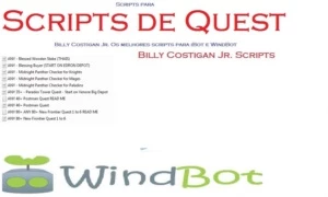 Scripts de WindBot (Todas as Vocações) - Tibia