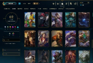 Prata 1 com 150 Champs e 62 Skins ( Mais de 500 Jogos ) - League of Legends LOL