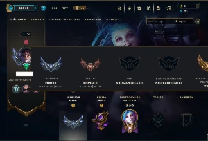 Prata 1 com 150 Champs e 62 Skins ( Mais de 500 Jogos ) - League of Legends LOL