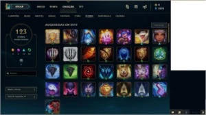 Conta Ouro 76 Skins - League of Legends LOL