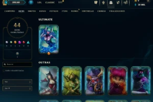 Lol Ferro, 44 Skins, 1 Ultimate, 30K Ea, Lvl 30 - League of Legends
