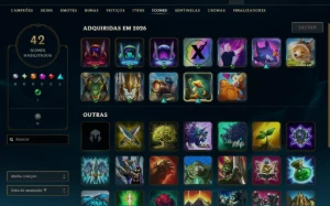 Lol Ferro, 44 Skins, 1 Ultimate, 30K Ea, Lvl 30 - League of Legends