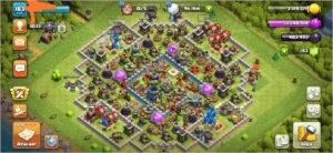 Vendo Cv12 Quase Full de brinde uma leva cv10 - Clash of Clans