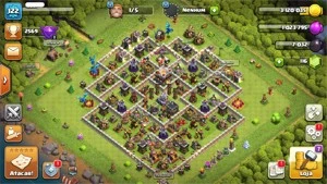 CONTA CV10 CLASH OF CLANS + 4037 GEMAS