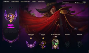 Conta Lol Mestre 2026 - 300 Pdl - Skins E Todos Os Champions - League of Legends