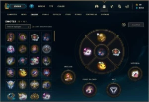 Conta Prata 1 MONO ADC - League of Legends LOL