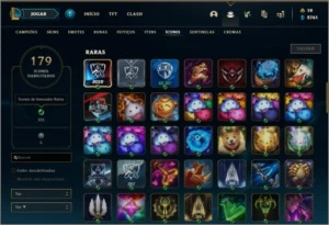 Conta Prata 1 MONO ADC - League of Legends LOL