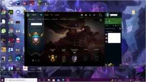 CONTA GOLD 1 MAIN ADC - League of Legends LOL