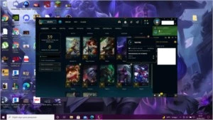 CONTA GOLD 1 MAIN ADC - League of Legends LOL