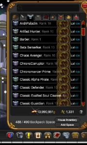 Conta aqw member ultra rare com chronocorruptor - Adventure Quest World