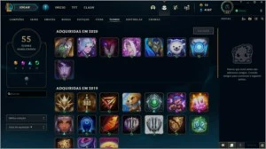 Conta Diamante League of Legends LOL