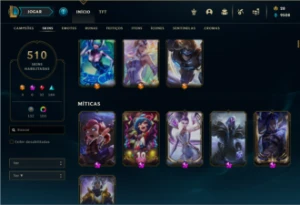 Conta League of legends LOL
