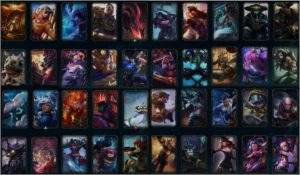 Conta LoL +100 Campeões e 40 Skins - League of Legends