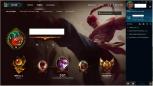 Conta LoL +100 Campeões e 40 Skins - League of Legends
