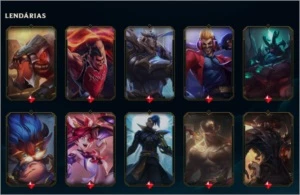 LOL 175 SKINS G4 - League of Legends