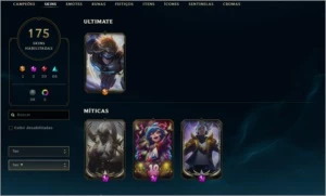 LOL 175 SKINS G4 - League of Legends