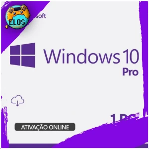 Windows 10 Pro – Licença de 25 Dígitos Original e Vitalícia - Softwares and Licenses