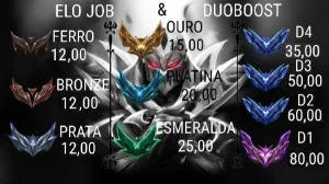 Elo Job & Duoboost Promoção! - League of Legends LOL