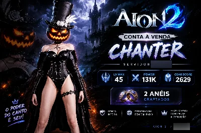 Aion 2 | Conta Chanter Lvl 45 | 132K Power | 2629 Gs - Steam