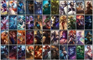 Conta prata 2 com 145 Champs e 165 Skins + 1 Prestigio - League of Legends LOL