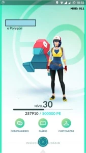Conta Pokémon Go Lv 30 Sem Time - Starter 2