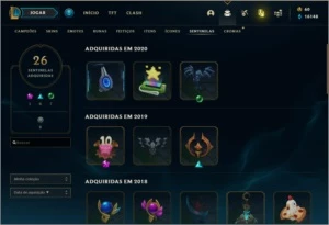 Conta League of Legends LOL