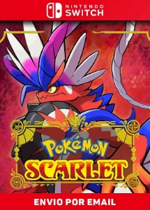 Pókemon Scarlet - Nintendo Switch - Mídia Digital - Jogos (Mídia Digital)