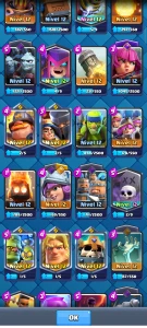 Conta Clash Royale