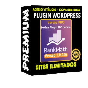 Rank Math SEO Pro Atualizado V 1.0.24 Plugin Wordpress - Outros