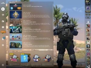 Conta de CSGO com 8 medalhas, steam 19 anos - Counter Strike