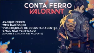Valorant Contas Ferro (Pronta Entrega)