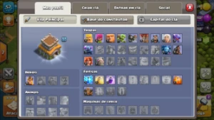 Conta CV8 Full - Clash of Clans