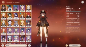 AR58 Hutao c1 + Homa, Yelan, Kazuha, Shogun Raiden e etc... - Genshin Impact