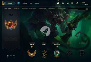 Conta Ouro 4 - Smurf LOL (league of legends) ELOMOON