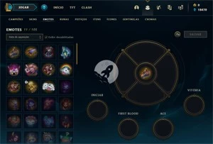 Conta Ouro 4 - Smurf LOL (league of legends) ELOMOON