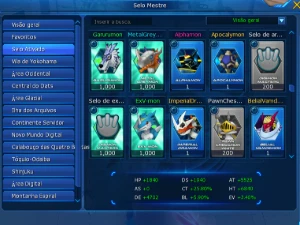 🚀 Conta com Quantumon + Bloom - LA OMEGA - Digimon Masters Online DMO