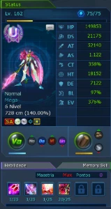 🚀 Conta com Quantumon + Bloom - LA OMEGA - Digimon Masters Online DMO