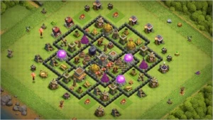 Vila CV 8 Full - Clash of Clans