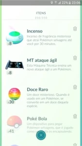 Conta de Pokémon GO