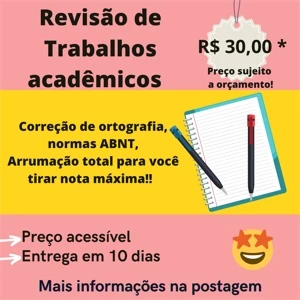 Revisão para os Trabalhos acadêmicos - Serviços Digitais