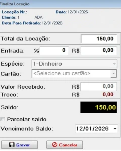 Sistema Aluguel de roupas e fantasias versão nova 4.1 - Others