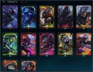 Conta no lol com 764 Skin e Icones exclusivos - League of Legends